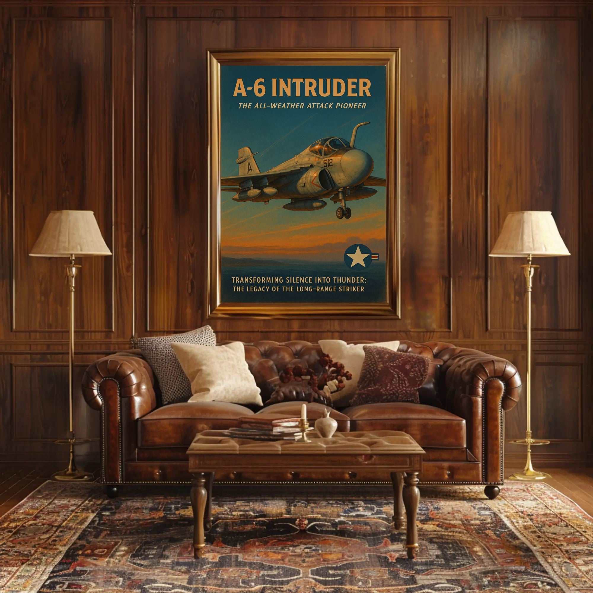 A-6 Intruder The All-Weather Attack Pioneer Poster PosterGoat