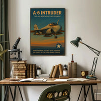 A-6 Intruder The All-Weather Attack Pioneer Poster PosterGoat