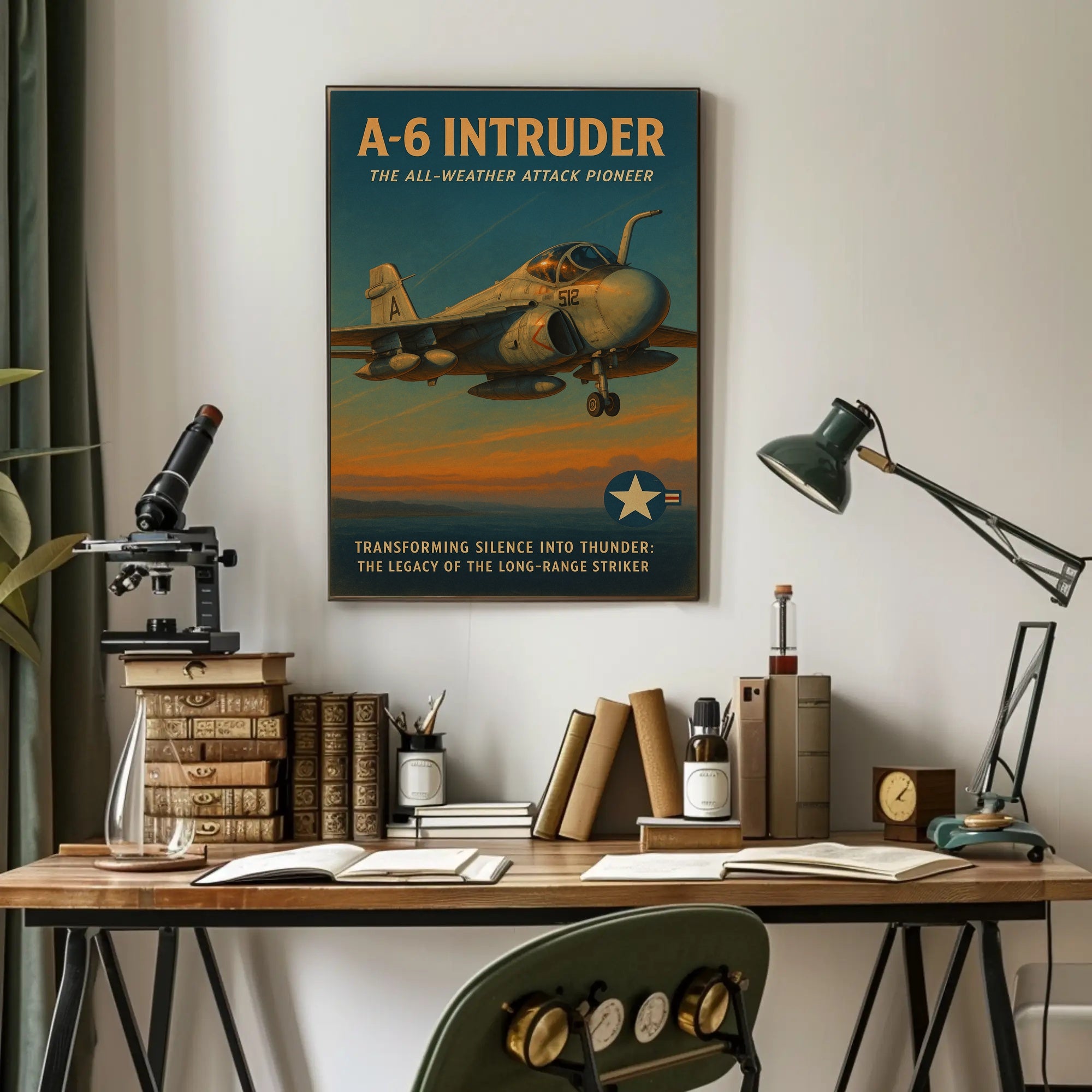 A-6 Intruder The All-Weather Attack Pioneer Poster PosterGoat