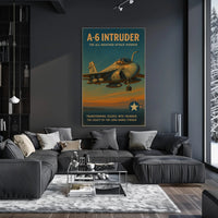A-6 Intruder The All-Weather Attack Pioneer Poster PosterGoat