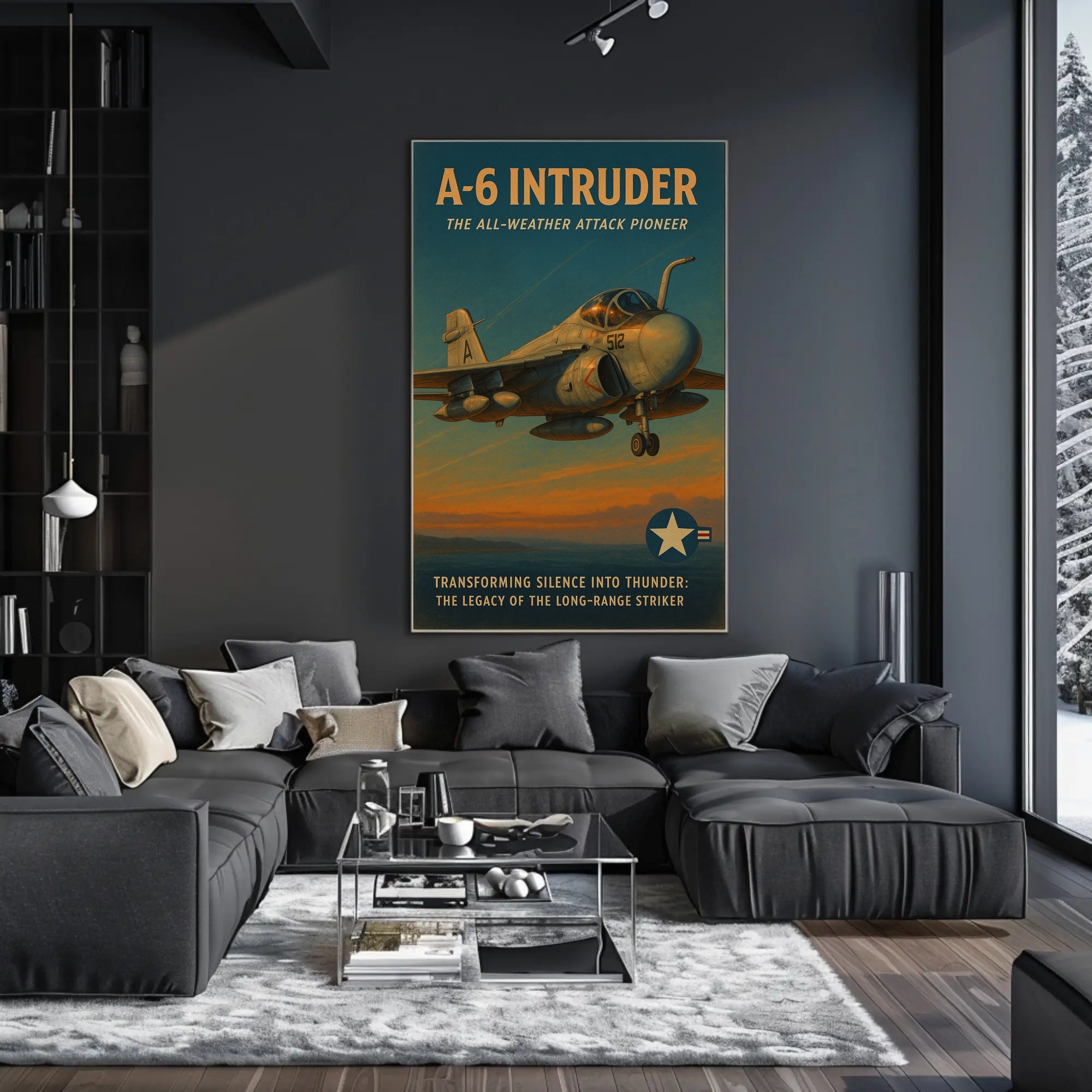A-6 Intruder The All-Weather Attack Pioneer Poster PosterGoat