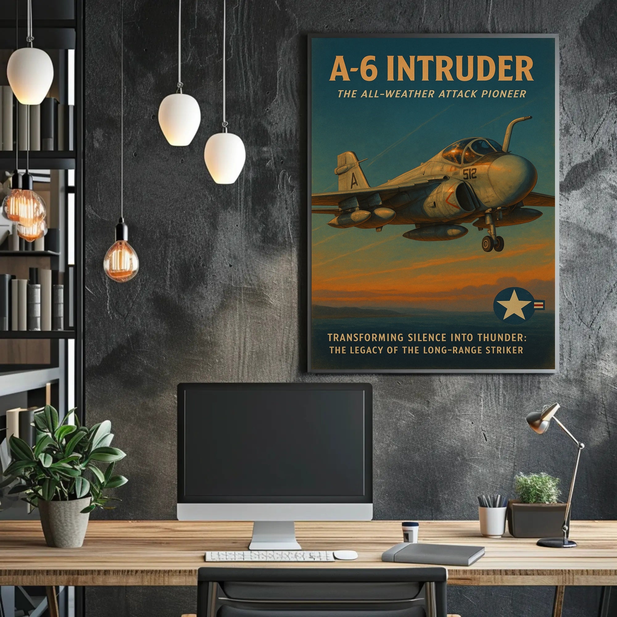 A-6 Intruder The All-Weather Attack Pioneer Poster PosterGoat
