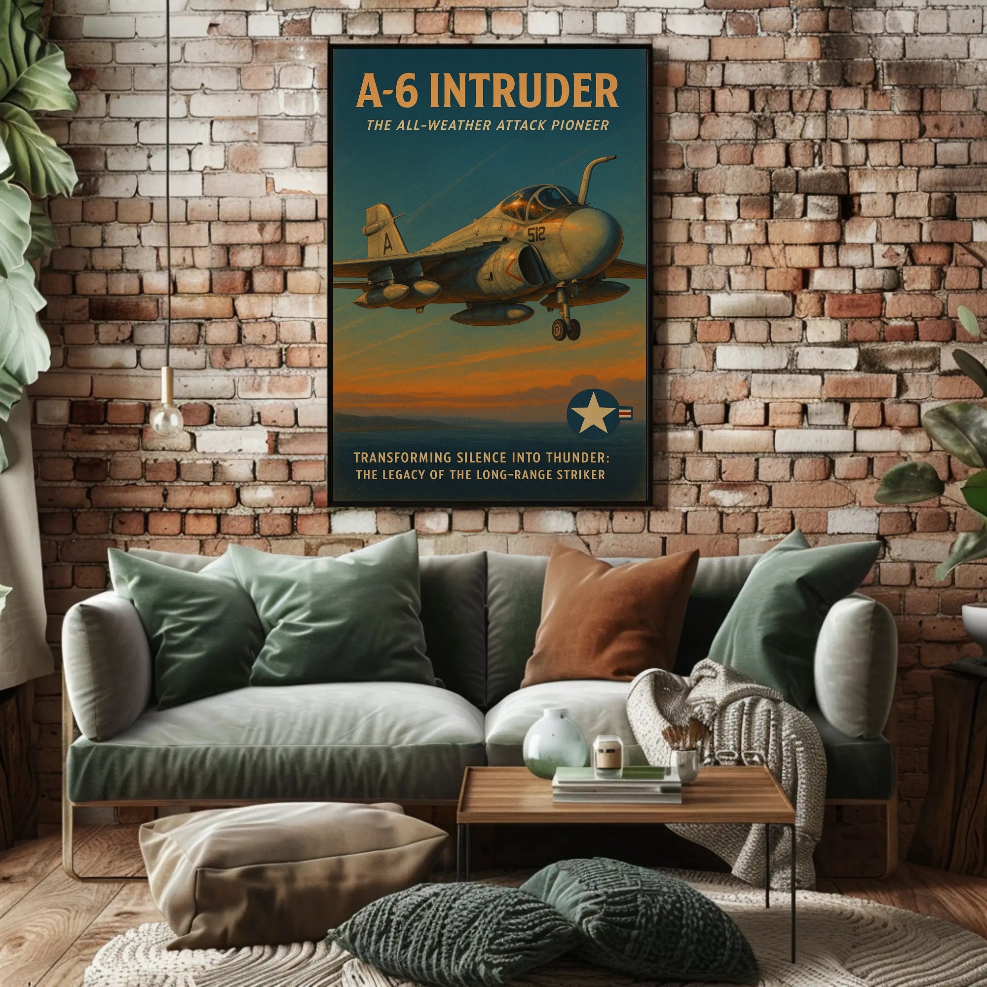A-6 Intruder The All-Weather Attack Pioneer Poster PosterGoat