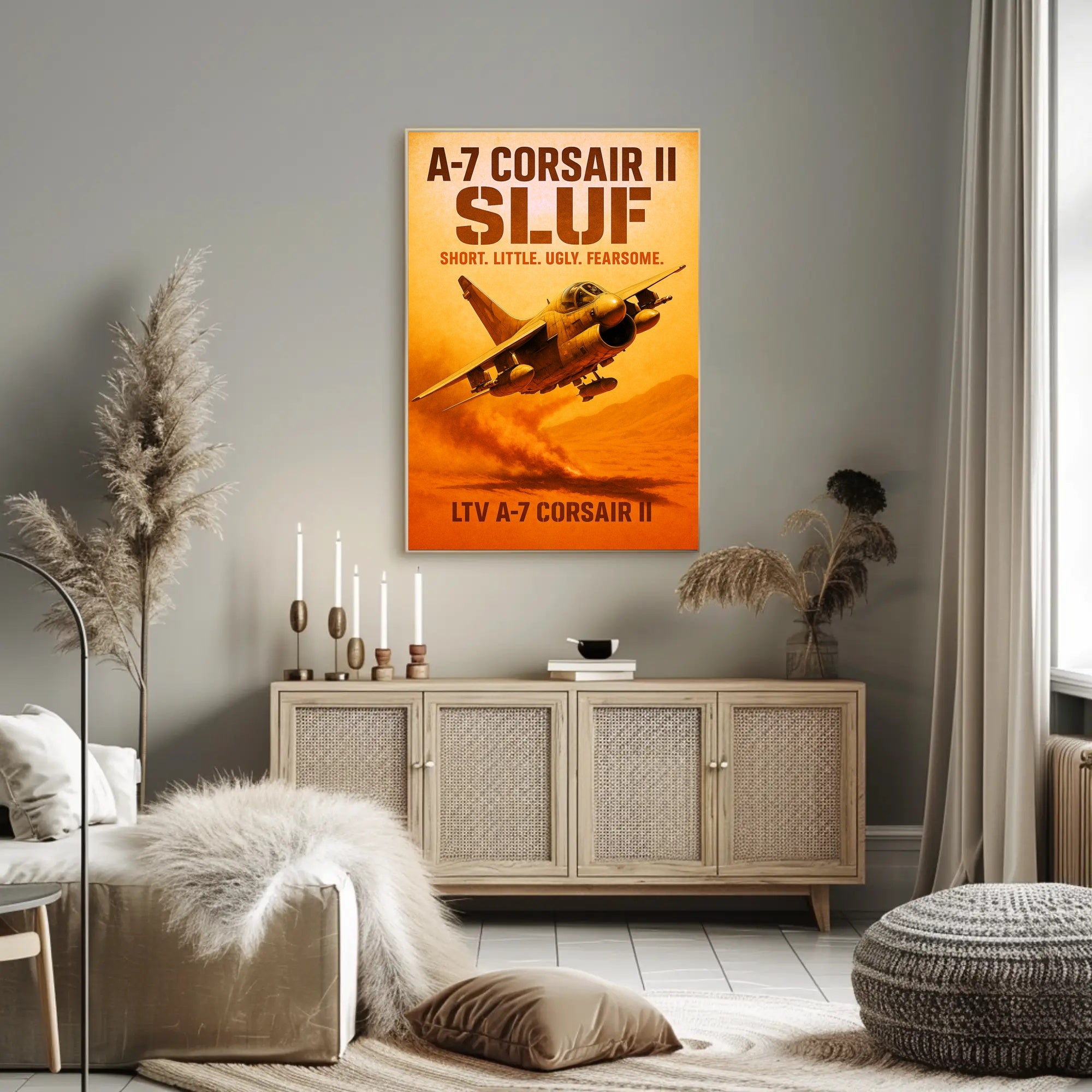 A-7 Corsair II SLUF Poster PosterGoat