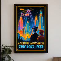 A Century of Progress Chicago 1933 Wall Art Print PosterGoat