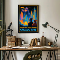 A Century of Progress Chicago 1933 Wall Art Print PosterGoat