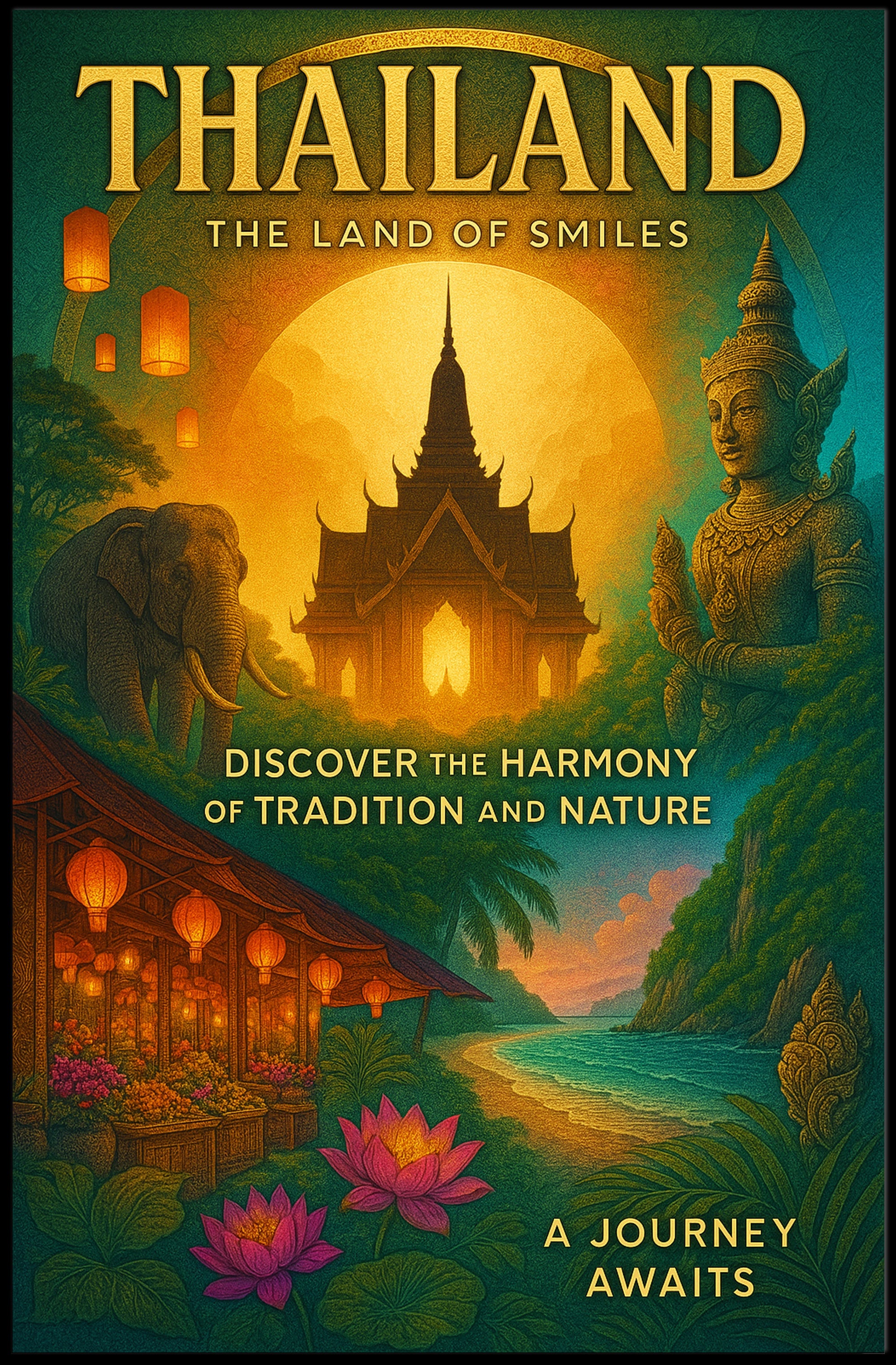 A Journey Awaits Poster PosterGoat