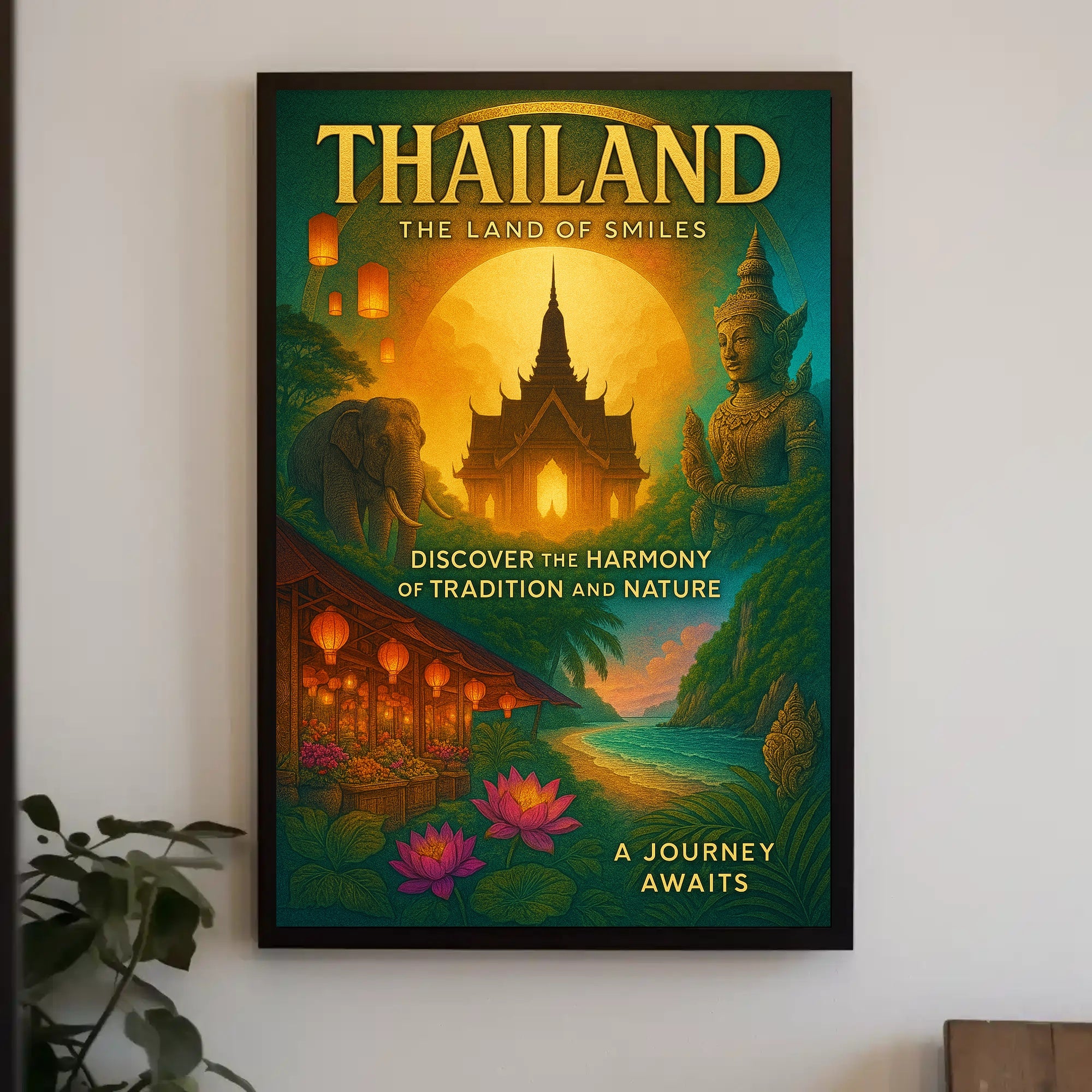 A Journey Awaits Poster PosterGoat