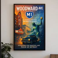 A Journey Through Detroit's Heart Poster Wall Art PosterGoat