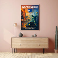 A Journey Through Detroit's Heart Poster Wall Art PosterGoat