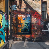 A Journey Through Detroit's Heart Poster Wall Art PosterGoat