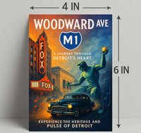 A Journey Through Detroit's Heart Poster Wall Art PosterGoat