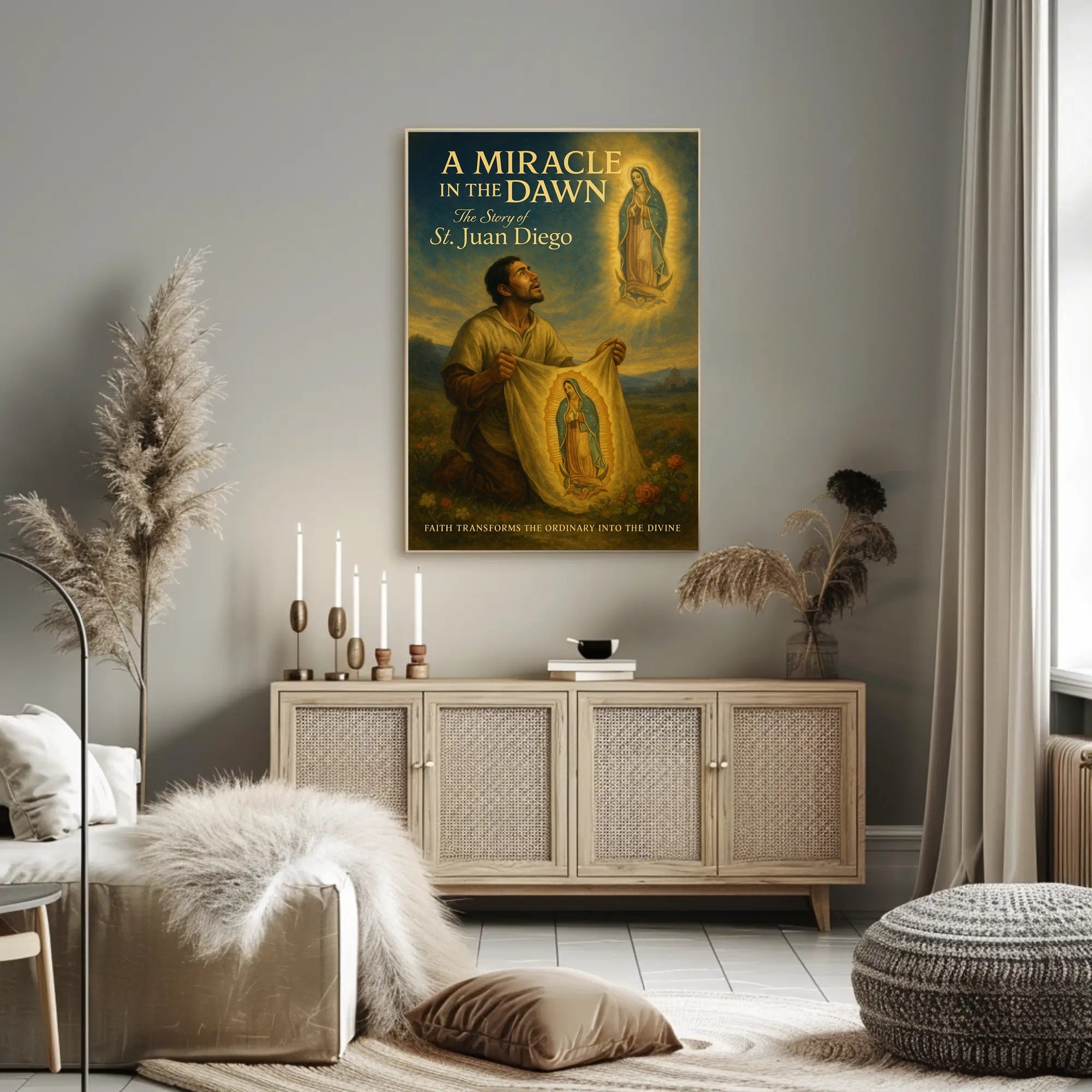 A Miracle in the Dawn The Story of St. Juan Diego Poster PosterGoat