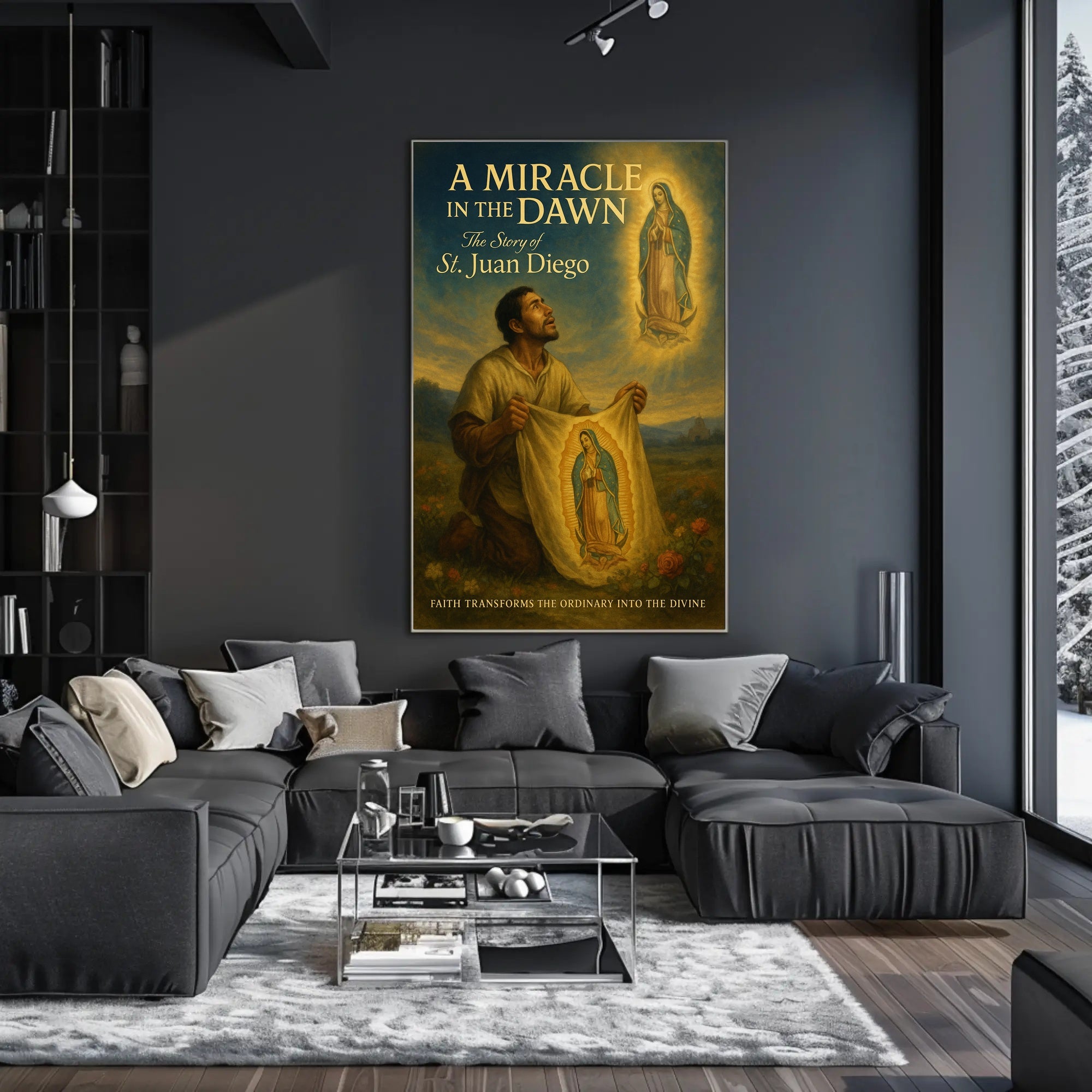 A Miracle in the Dawn The Story of St. Juan Diego Poster PosterGoat