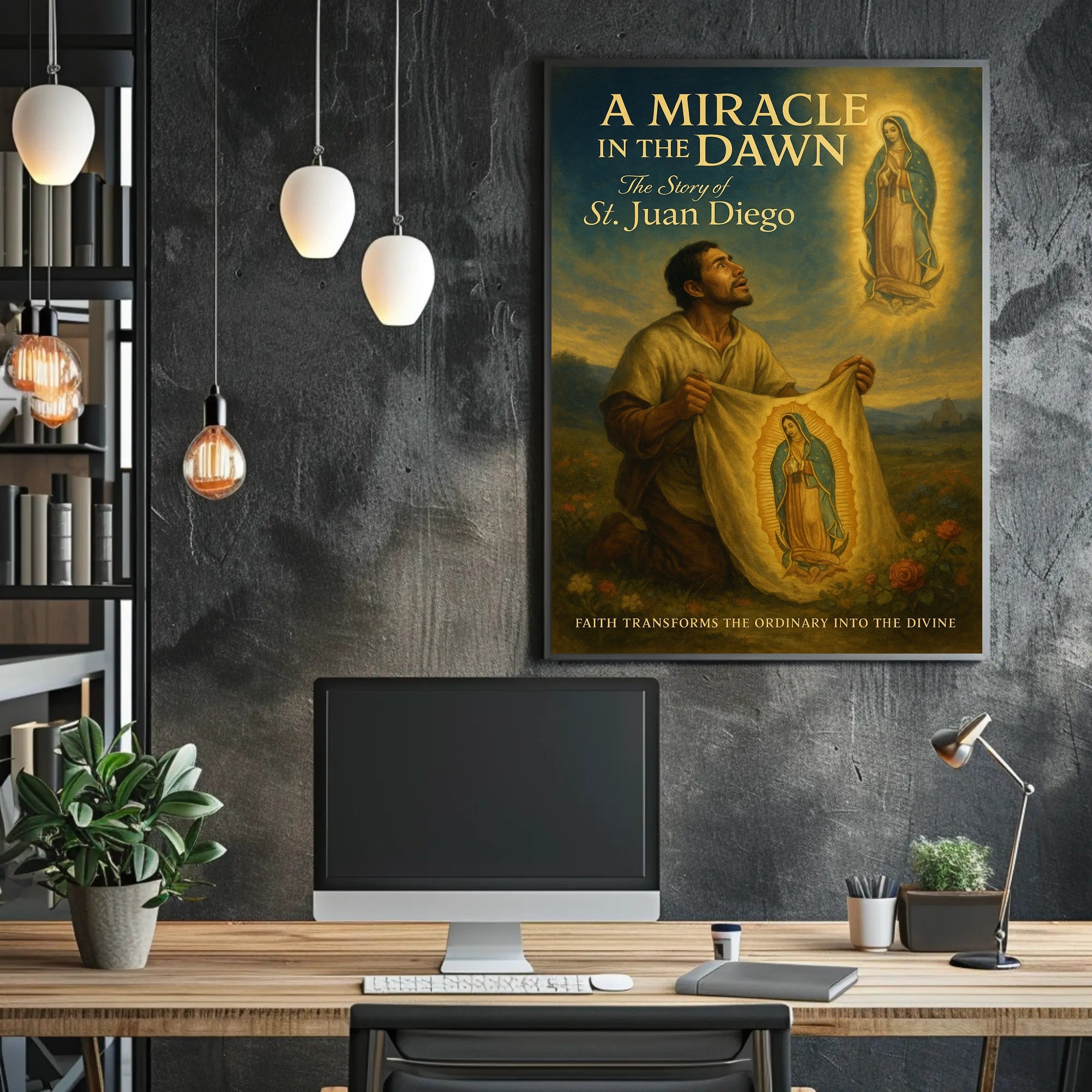 A Miracle in the Dawn The Story of St. Juan Diego Poster PosterGoat