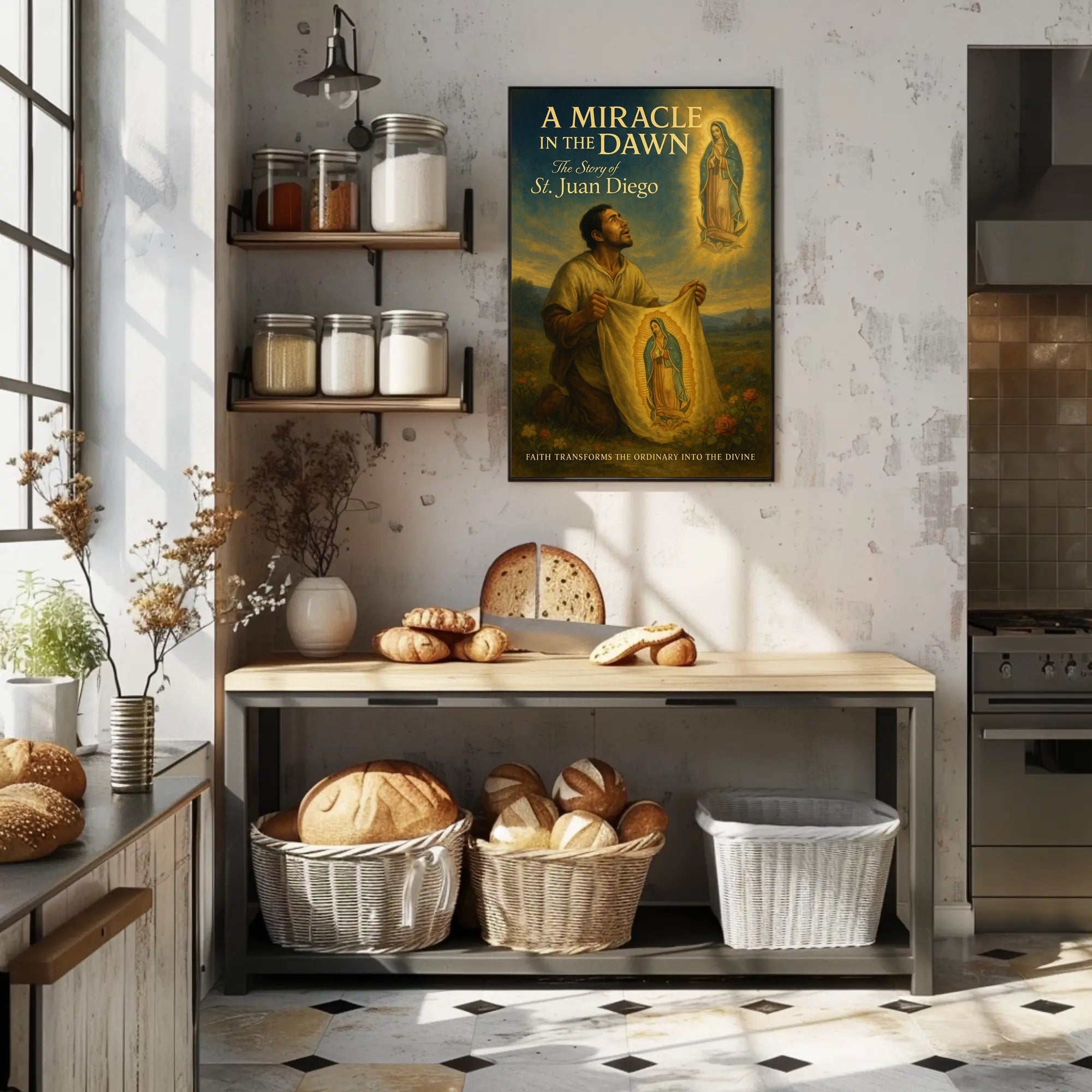 A Miracle in the Dawn The Story of St. Juan Diego Poster PosterGoat