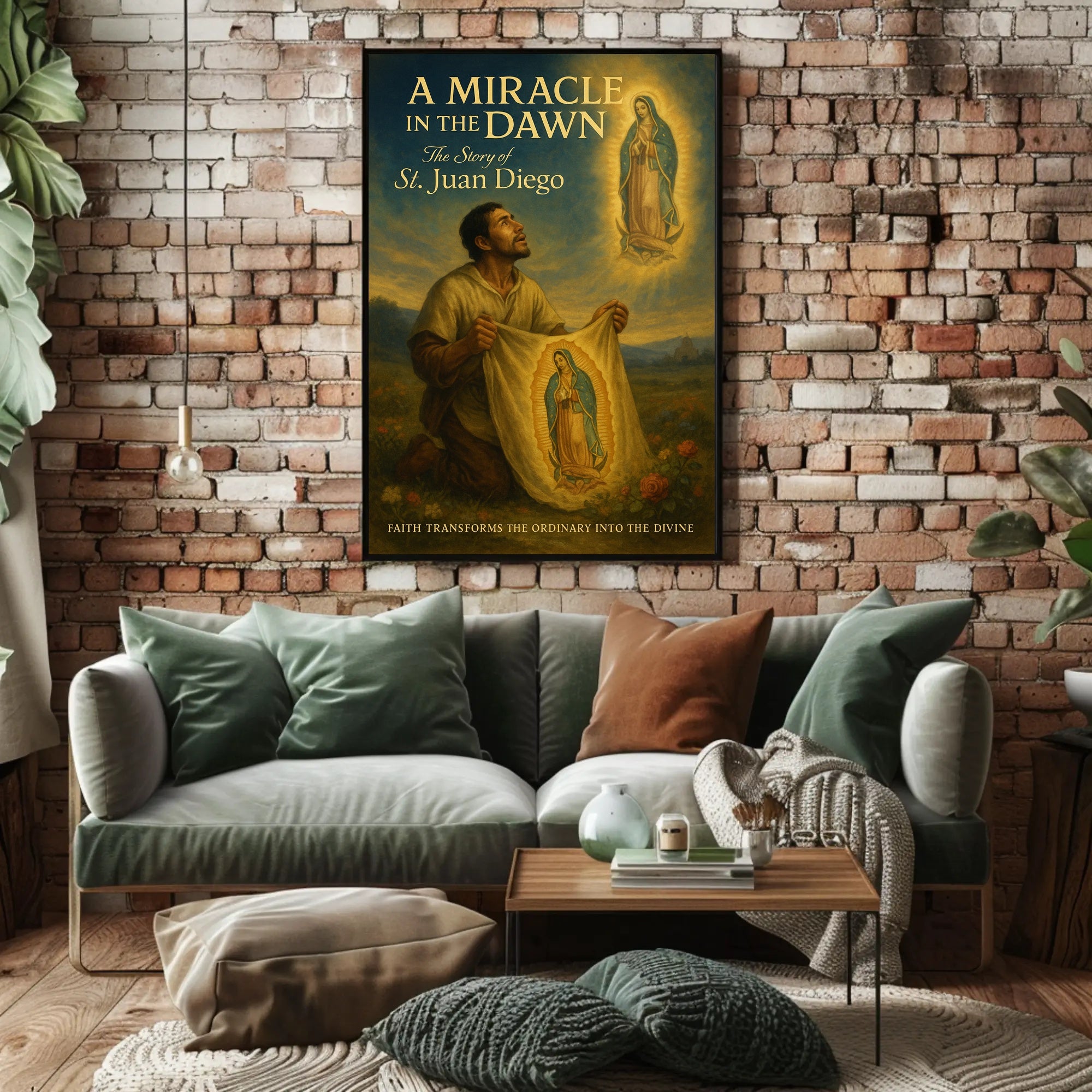 A Miracle in the Dawn The Story of St. Juan Diego Poster PosterGoat