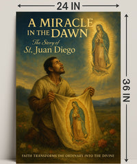 A Miracle in the Dawn The Story of St. Juan Diego Poster PosterGoat