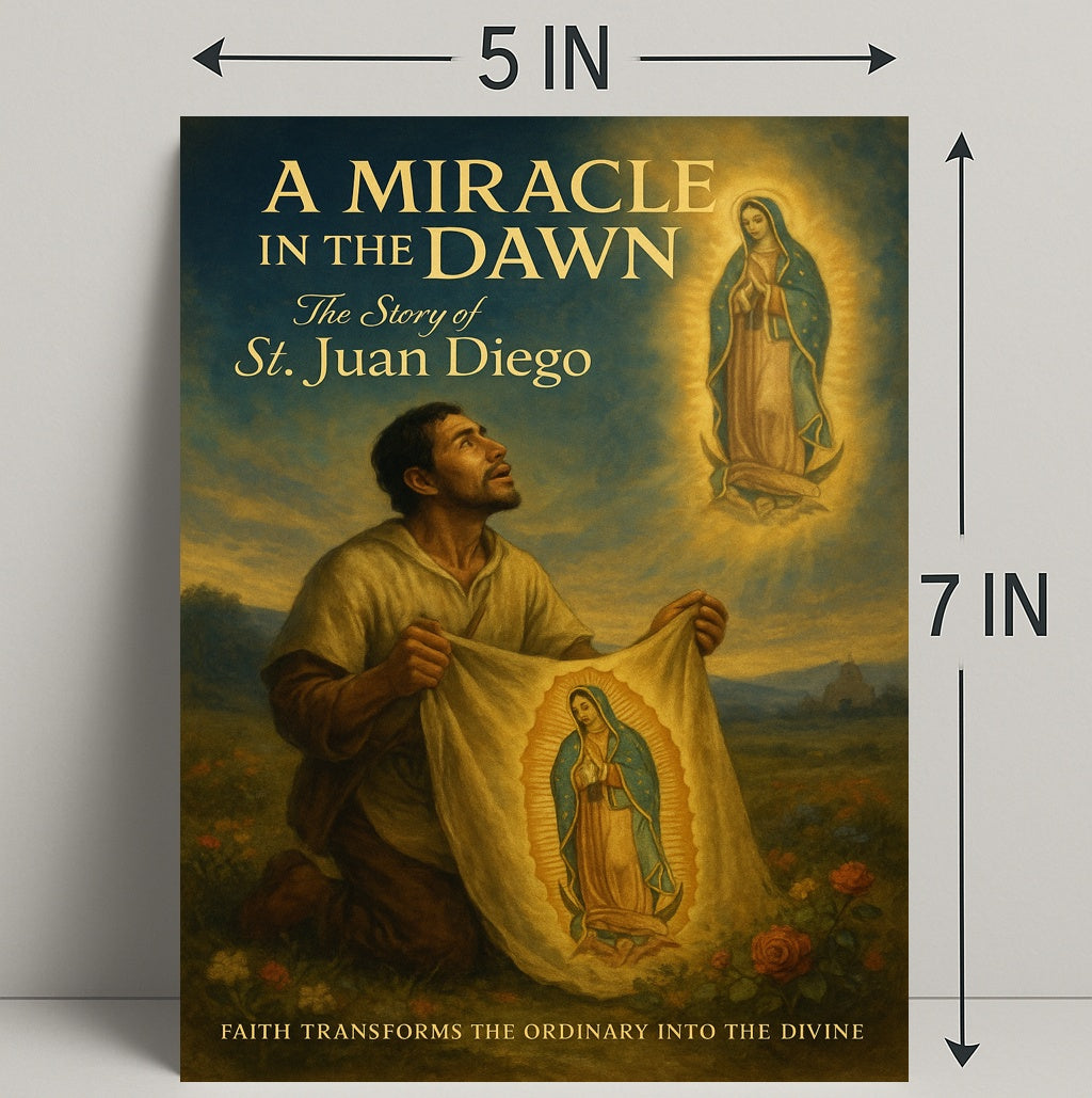 A Miracle in the Dawn The Story of St. Juan Diego Poster PosterGoat