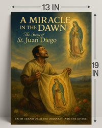 A Miracle in the Dawn The Story of St. Juan Diego Poster PosterGoat