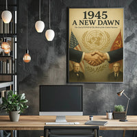 A New Dawn 1945 Vintage Poster Wall Art PosterGoat
