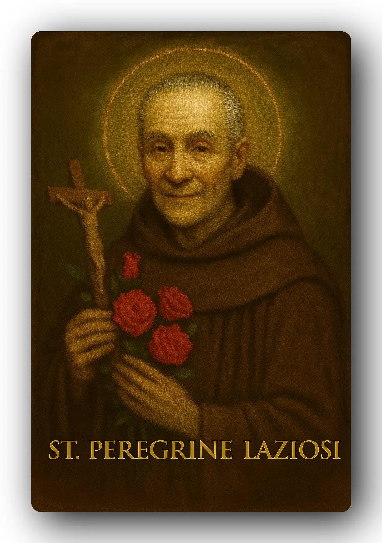St. Peregrine Laziosi Trading Card