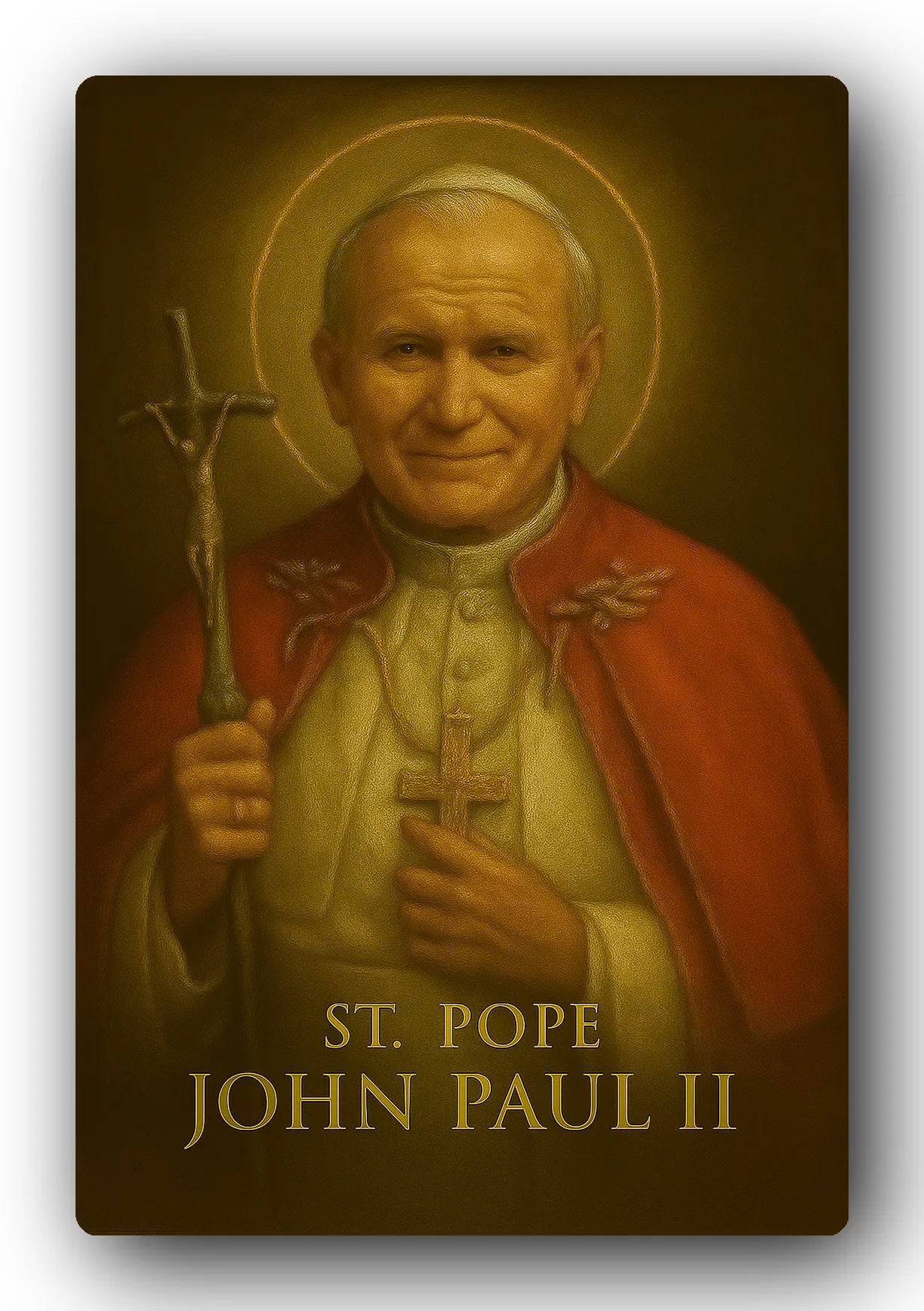 St. Pope John Paul Ii Trading Card