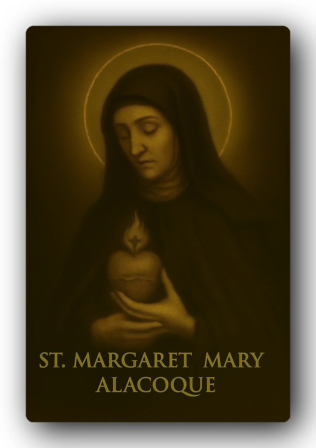St. Margaret Mary Alacoque Trading Card