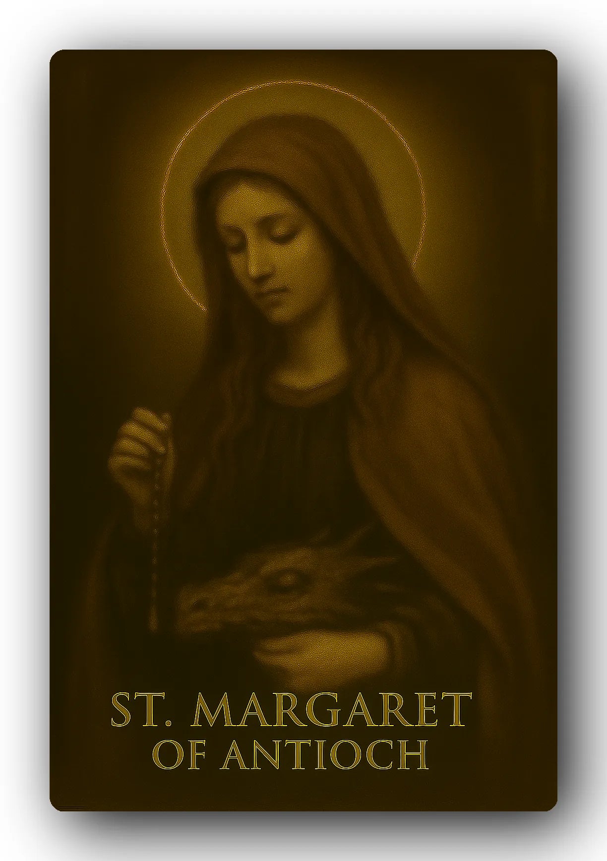 St. Margaret Of Antioch Trading Card