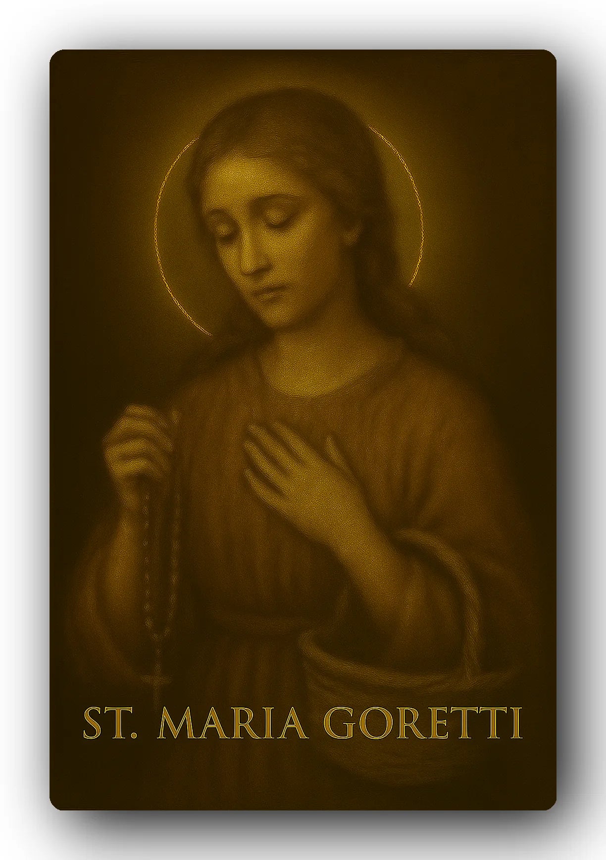 St. Maria Goretti Trading Card