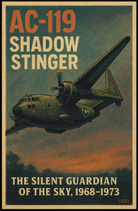 AC-119 Shadow Stinger Poster PosterGoat