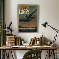 AC-119 Shadow Stinger Poster PosterGoat