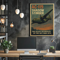 AC-119 Shadow Stinger Poster PosterGoat