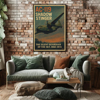 AC-119 Shadow Stinger Poster PosterGoat