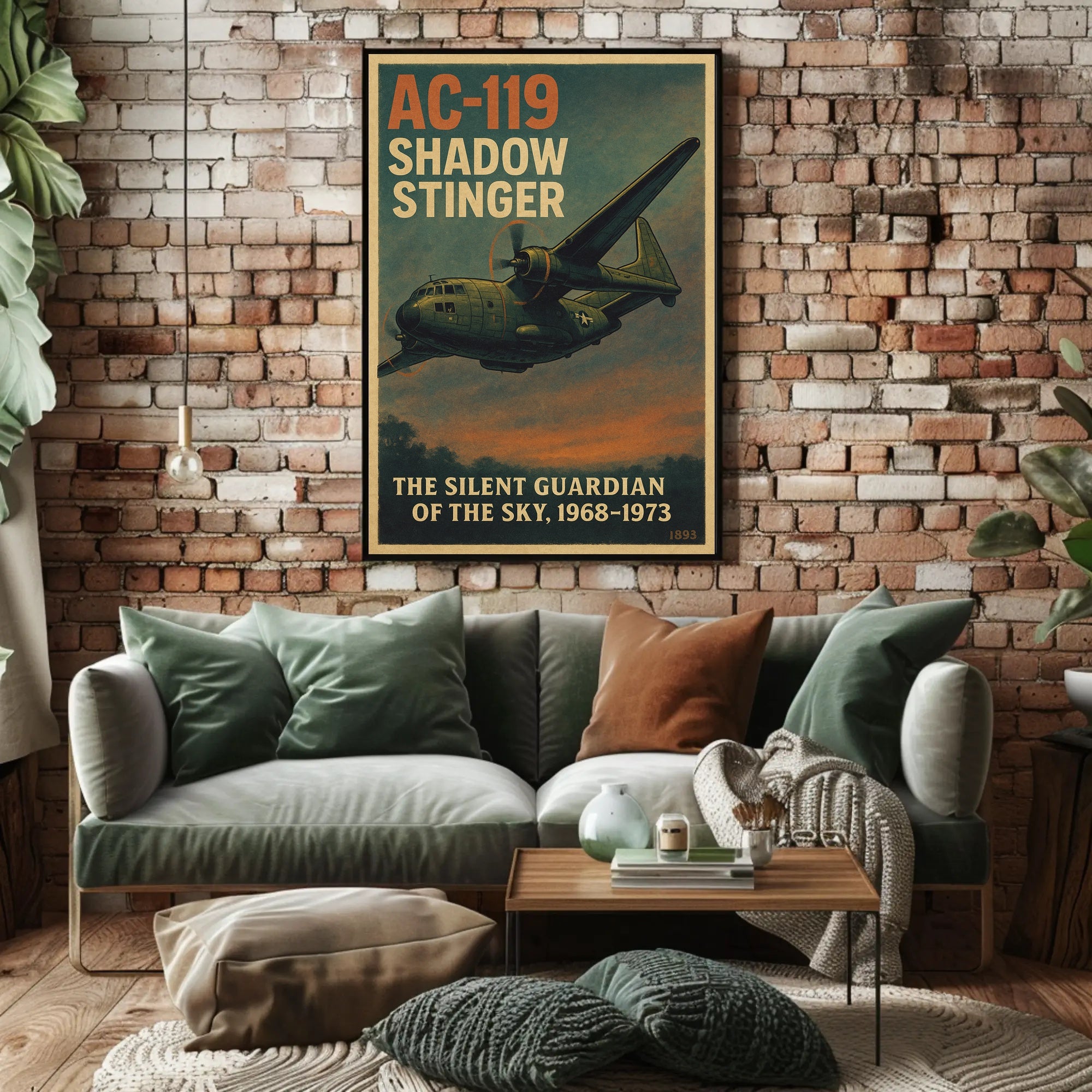 AC-119 Shadow Stinger Poster PosterGoat