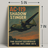 AC-119 Shadow Stinger Poster PosterGoat