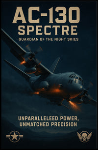 AC-130 Spectre Poster PosterGoat