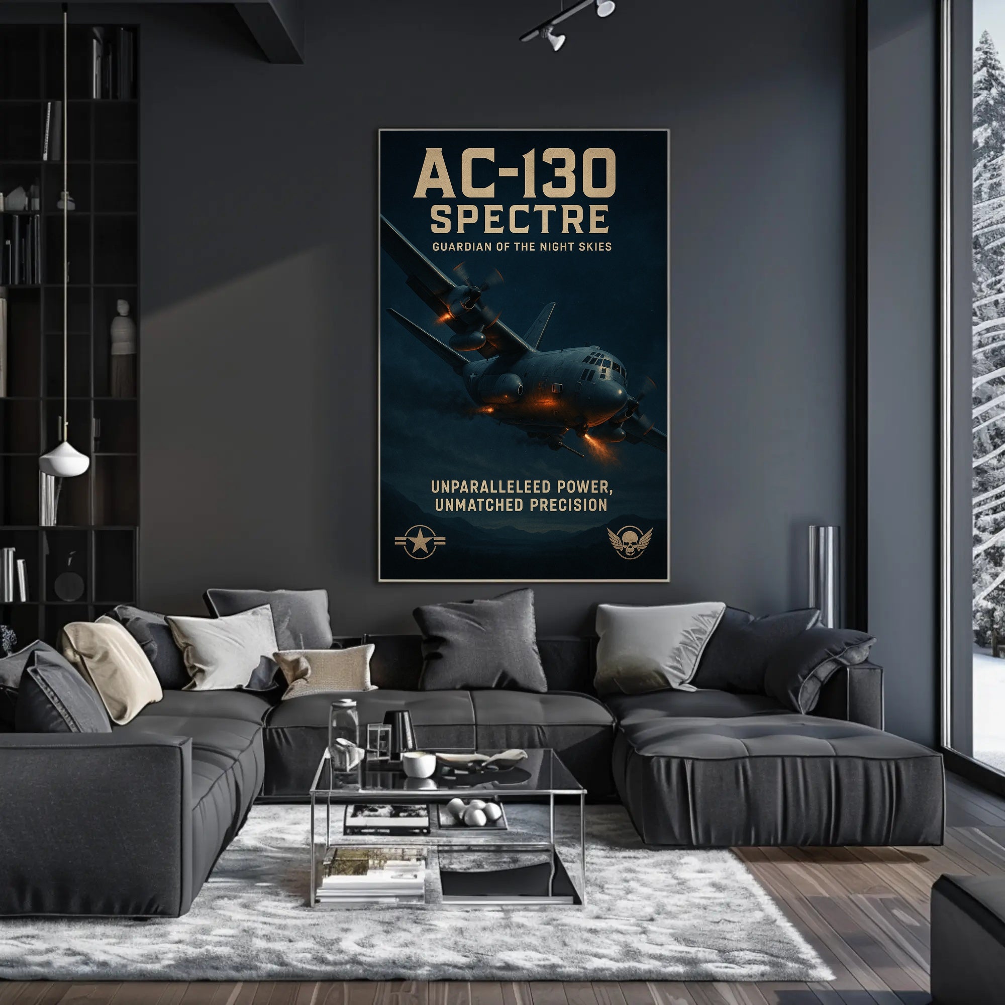 AC-130 Spectre Poster PosterGoat