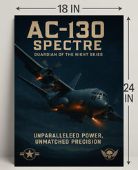 AC-130 Spectre Poster PosterGoat