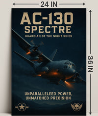 AC-130 Spectre Poster PosterGoat
