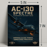 AC-130 Spectre Poster PosterGoat