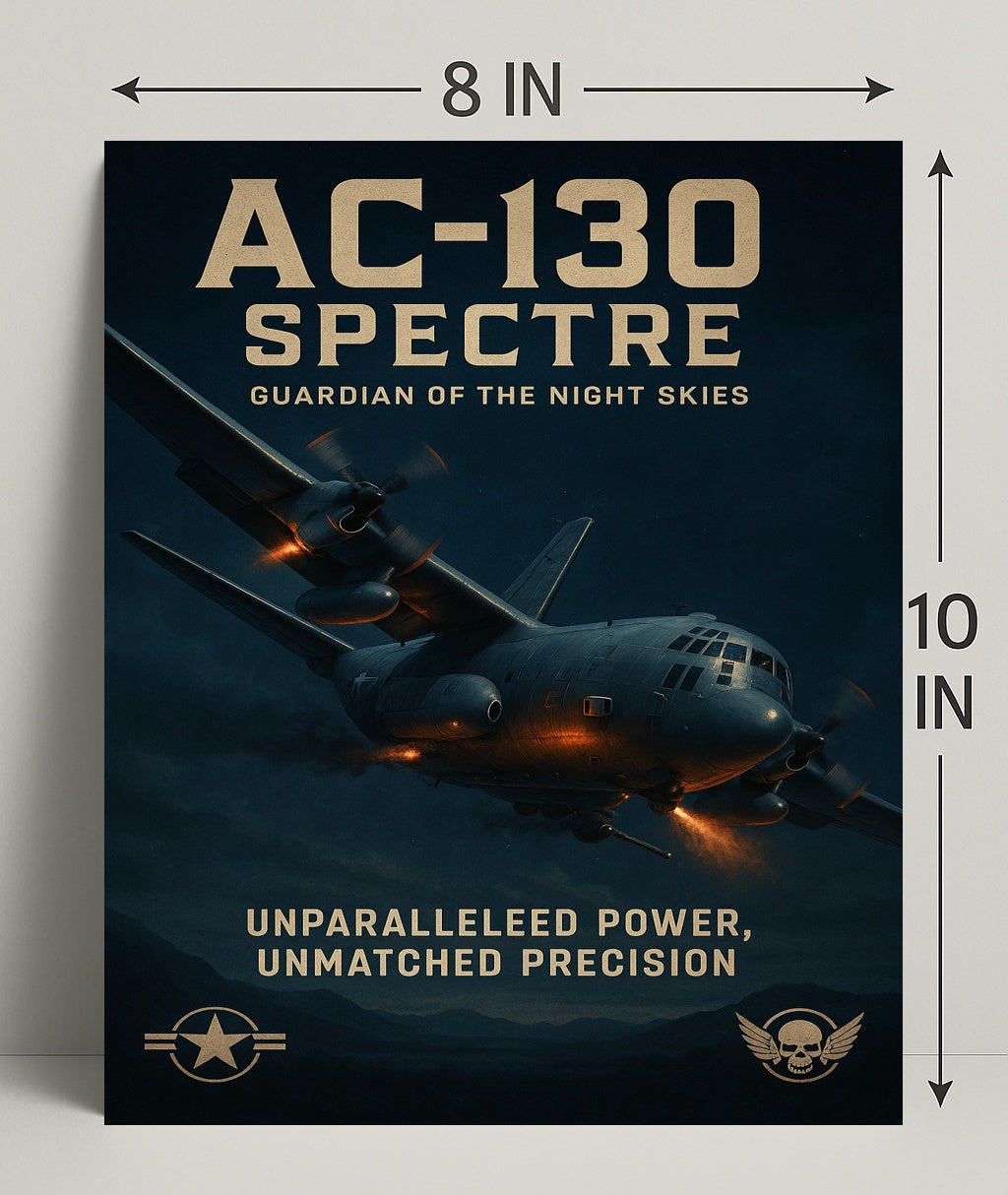 AC-130 Spectre Poster PosterGoat