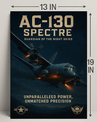 AC-130 Spectre Poster PosterGoat