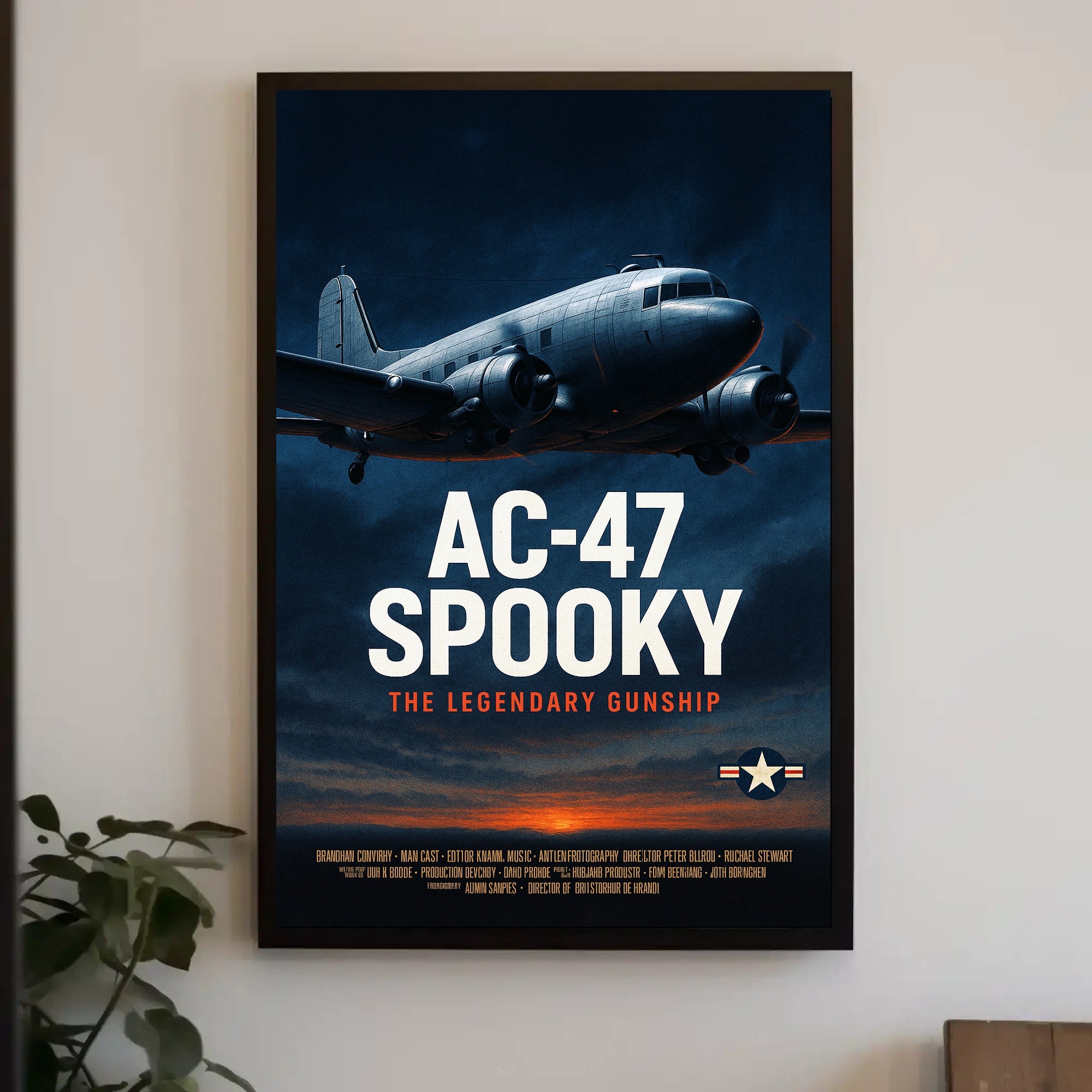AC-47 Spooky The Legendary Gunship Poster PosterGoat