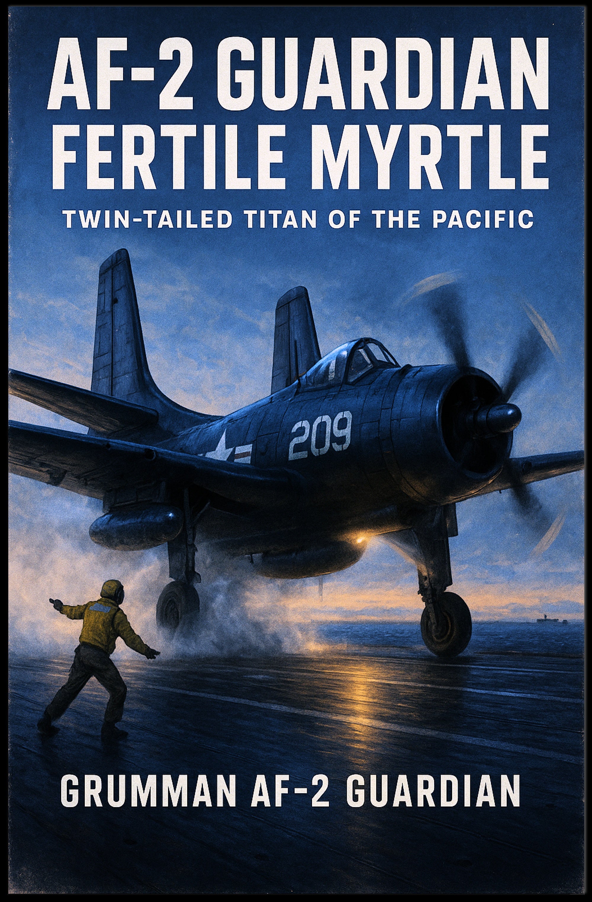 AF-2 Guardian Fertile Myrtle Poster PosterGoat