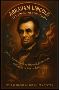 Abraham Lincoln 16th President Poster PosterGoat