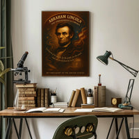 Abraham Lincoln 16th President Poster PosterGoat