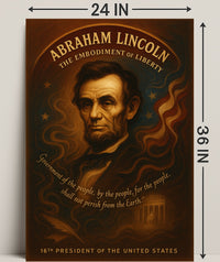 Abraham Lincoln 16th President Poster PosterGoat