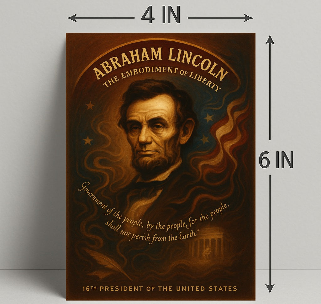 Abraham Lincoln 16th President Poster PosterGoat