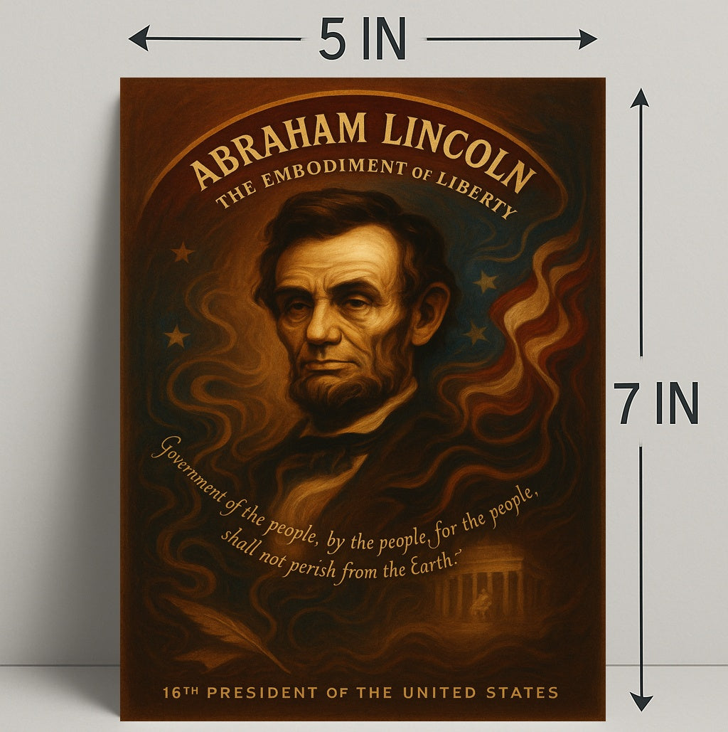 Abraham Lincoln 16th President Poster PosterGoat